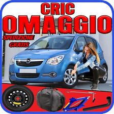 Set Platzsparend Notrad Opel Agila 15”4Fori Cric Schlüssel Tasche DOT2025