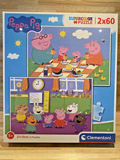 2 neue Clementoni Pepa Pig