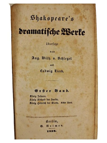 Shakespeare dramatische werke - dramatische,