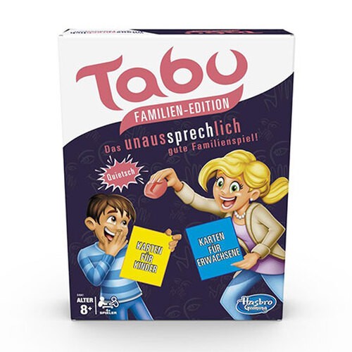Kartenspiel tabu familien - kartenspiel,