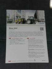 AEBI SCHMIDT WASA 300 gezogene Kehrmaschine Prospektblatt von 05/2025 ( 24323 )