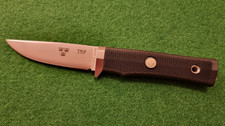 Fällkniven TK 2 3G-Stahl mit Lederscheide und Zytelscheide