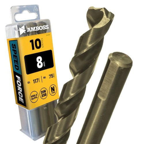 10x spiralbohrer speed force - 10x,