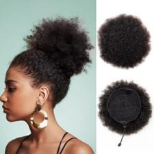 Echthaar AFRO Short Puff curly