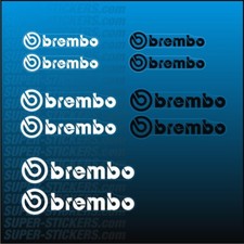 2pcs BREMBO logo Decal Sticker