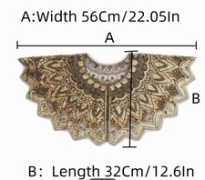 Retro Damen Gehäkelte Spitze