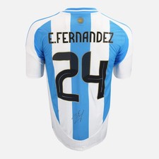 Enzo Fernandez signiertes