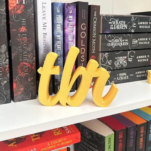Tbr schriftzug aus druck - aus, 3d-druck