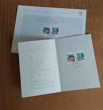 Schweiz,1x Dauermarken Klappkarte und 1x Sammelblatt,  1993