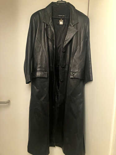 Houdi cuir nappa ledermantel - cuir,