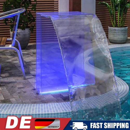 Wasserfall element mit - wasserfall-element, rgb
