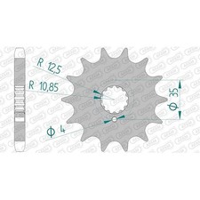 Stahl Ritzel für Suzuki GSX