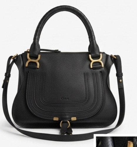 Chloé marcie handtasche leder - handtasche,