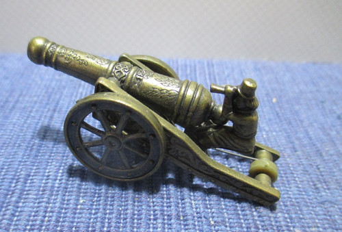 Kanone messing miniatur - kanone,