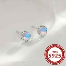 Silberne Ohrstecker  mit