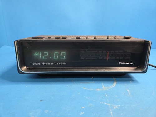 Panasonic blue vfd am fm - vfd, am/fm