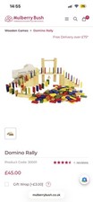 Holz domino rally 200 teile - rally,