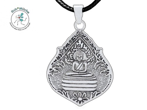 Halskette buddha meditation - halskette,