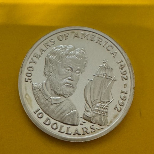 Cook island 10 dollars - island,
