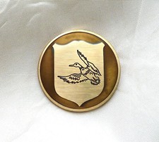 Hutabzeichen mit Wildentenmotiv