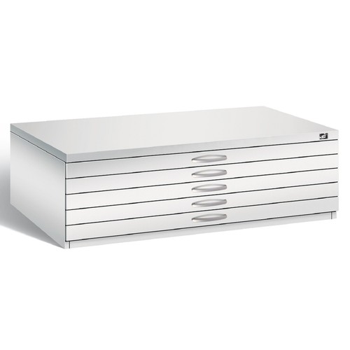 Flachablageschrank mit - , 5