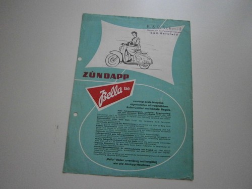 Zündapp bella 150 - zündapp,