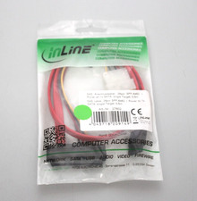 InLine SAS Anschlusskabel, 29pol SFF-8482 + Power an 1x SATA, single Target 0.5m