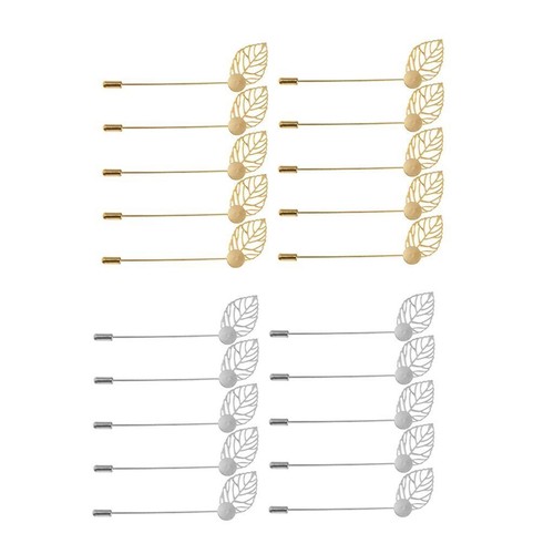 Stück halsband stecknadel - 10,