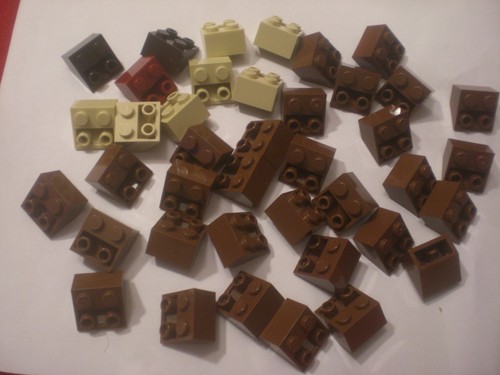 40x lego 3660 dachsteine - ,