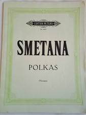Noten, Klavier, Smetana, Polkas