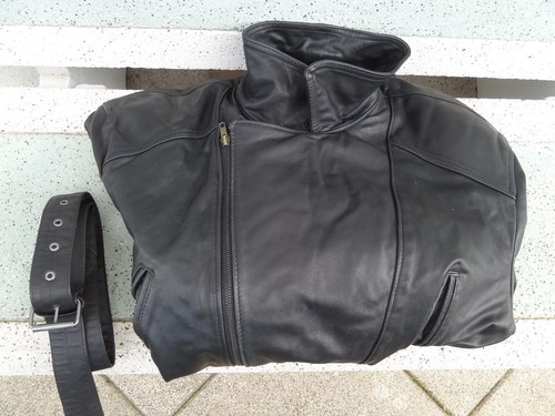 Leder motorradjacke schwarz - leder-motorradjacke,