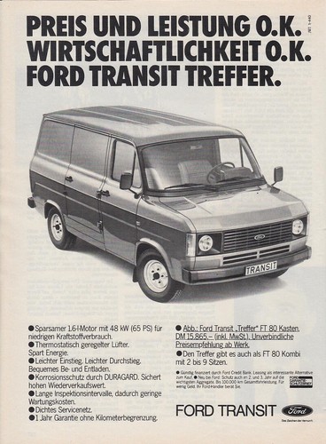 Ford transit reklame - ford,