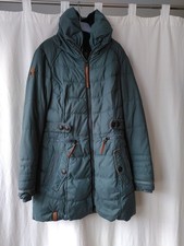 Naketano Parka Mantel Winterjacke Knastologin, Grün, Größe XL