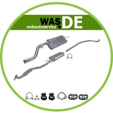 Auspuffanlage für Opel Corsa D 1.4/1.4 LPG ab Bj. 2006-, Auspuff