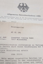 ABE / Gutachten für Irmscher