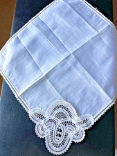 VINTAGE WEISS BAUMWOLLE RASEN