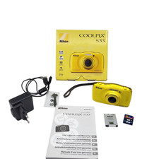 Nikon Coolpix S33 Digitalkamera 13,2 MP HD 3x Zoom Waterproof Unterwasser Kamera