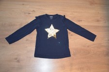Langarmshirt 122/128 Wendepailletten