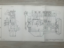 MWM Dieselmotor D 226-C / 6-Zylinder) Längs- und Querschnittbild Fendt