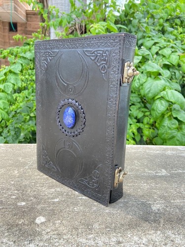 Triple moon leder journal mit - triple,
