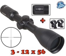 3-12x56 Vector Optics Jagd Zielfernrohr, L4 Leuchtabsehen 11 Stufen, Schussfest
