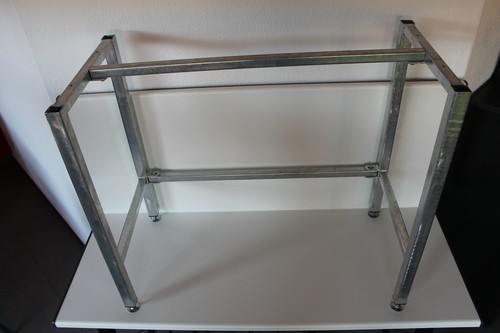 Werkbankgestell stahl roh - werkbankgestell,