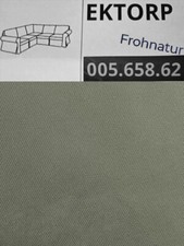 Ikea EKTORP Bezug Ecksofa 2/2 Hakebo graugrün 005.658.62 NEU OVP Wechselbezug
