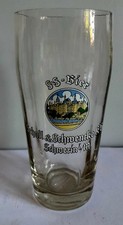 Rarität Altes Bierglas SS- Bier SCHALL & SCHWENCKE Schwerin