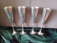 Hoff Sektkelche Versilbert