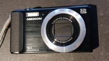 Medion Life Digitalkamera Schwarz P44012;16.1 MP 12,5x Zoom, OVP, Zubehörpaket