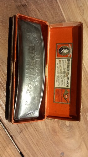 Antike hohner m harmonika - m.,