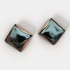 Langani Ohrclip schwarz silber