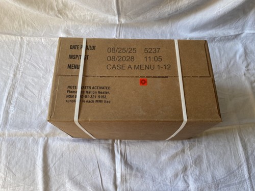 Mre meals ready eat - to,