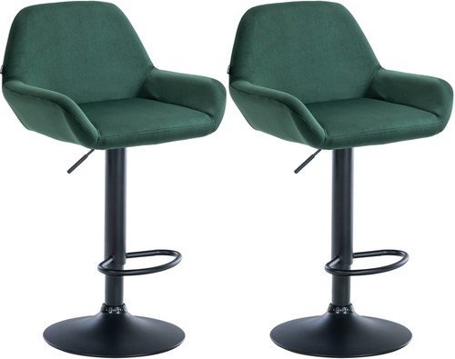 2er set barhocker braga samt - set,